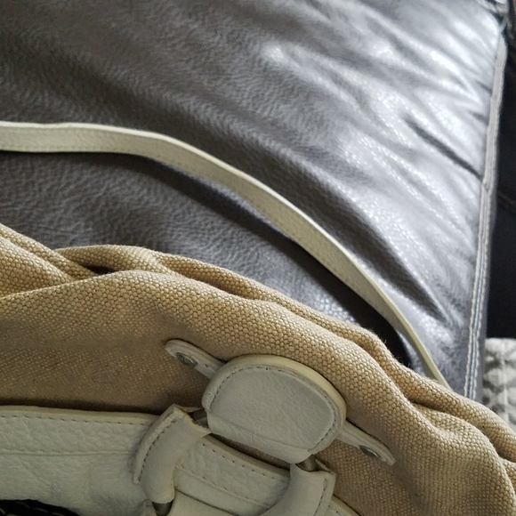 Sigrid Olsen Natural and White Purse